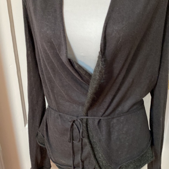 Sandwich grey cardigan - Picture 2 of 7